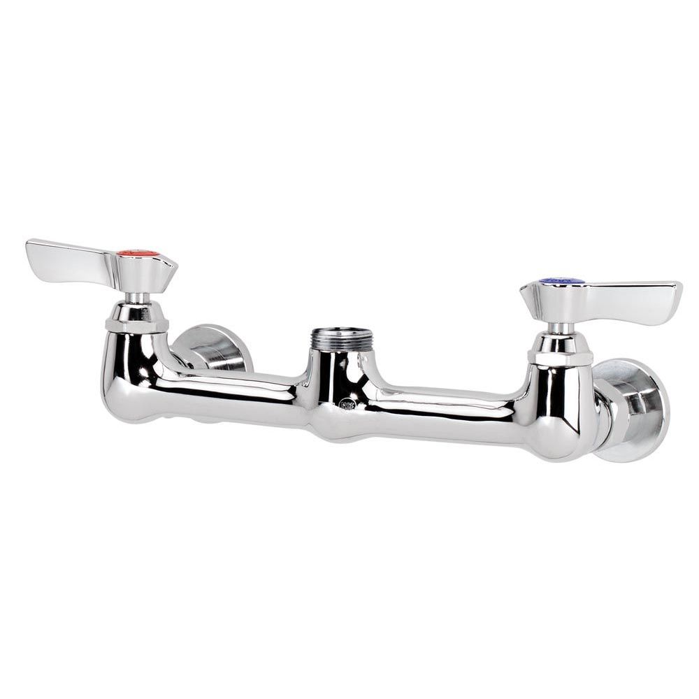 Krowne Silver Series 8 Inch Center Wall Mount Faucet Body Only Without Spout
