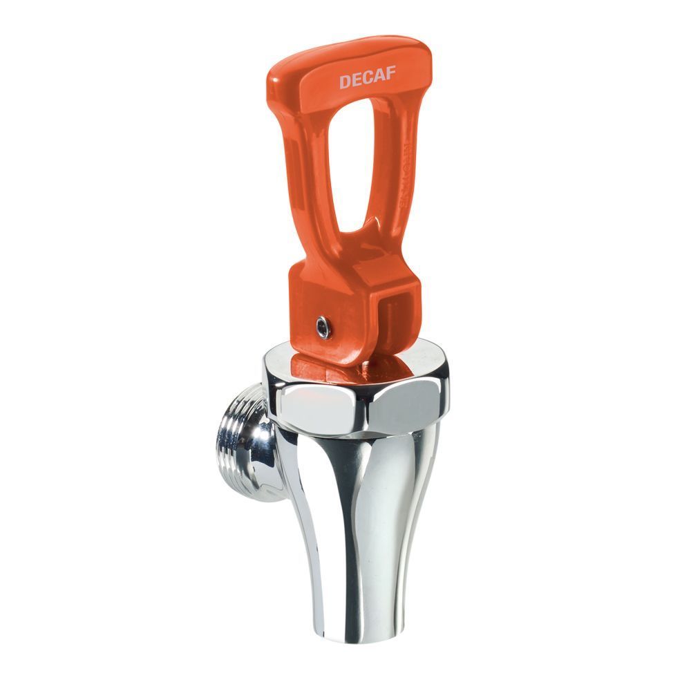 Krowne Orange Coffee Urn Faucet For Decaf