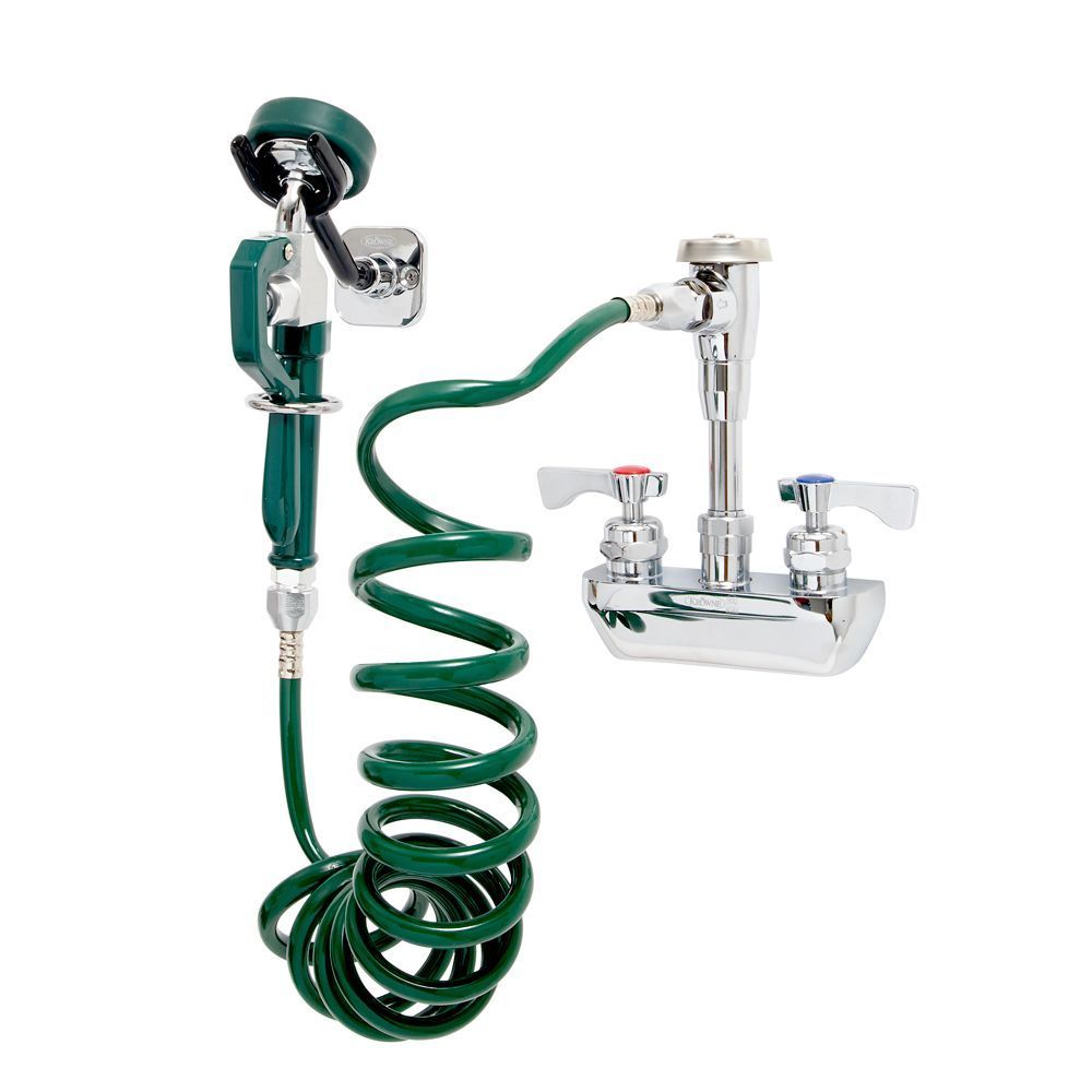 Krowne 4 Inch Center Wall Mount Pet Grooming Utility Faucet