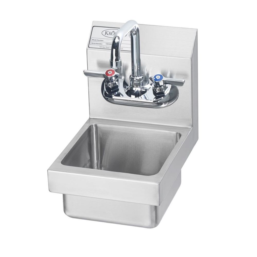 Krowne Minimax Hand Sink, 9 Inch Width