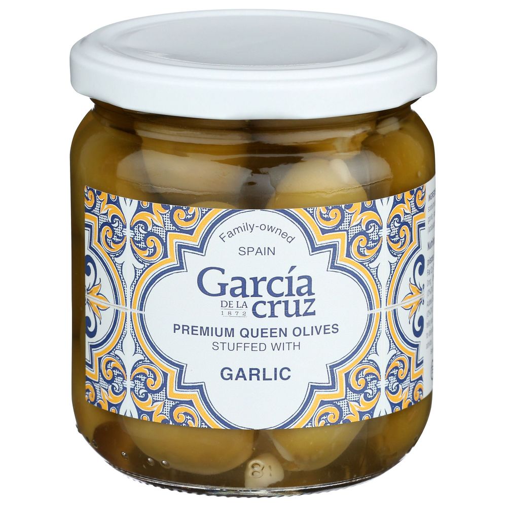 Garcia De La Cruz Garlic Stuffed Olive, 14 Ounce -- 6 Per Case