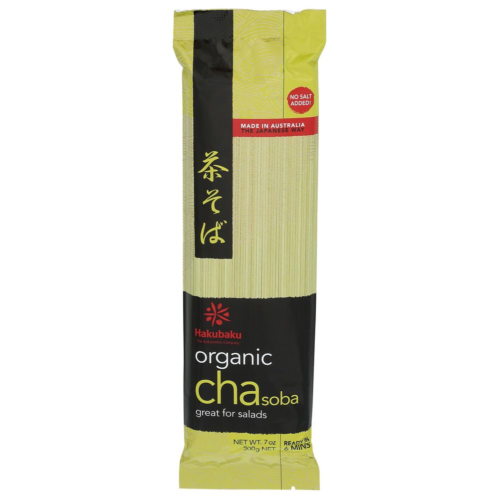 Hakubaku Cha Soba Noodles, 7 Ounce -- 12 Per Case