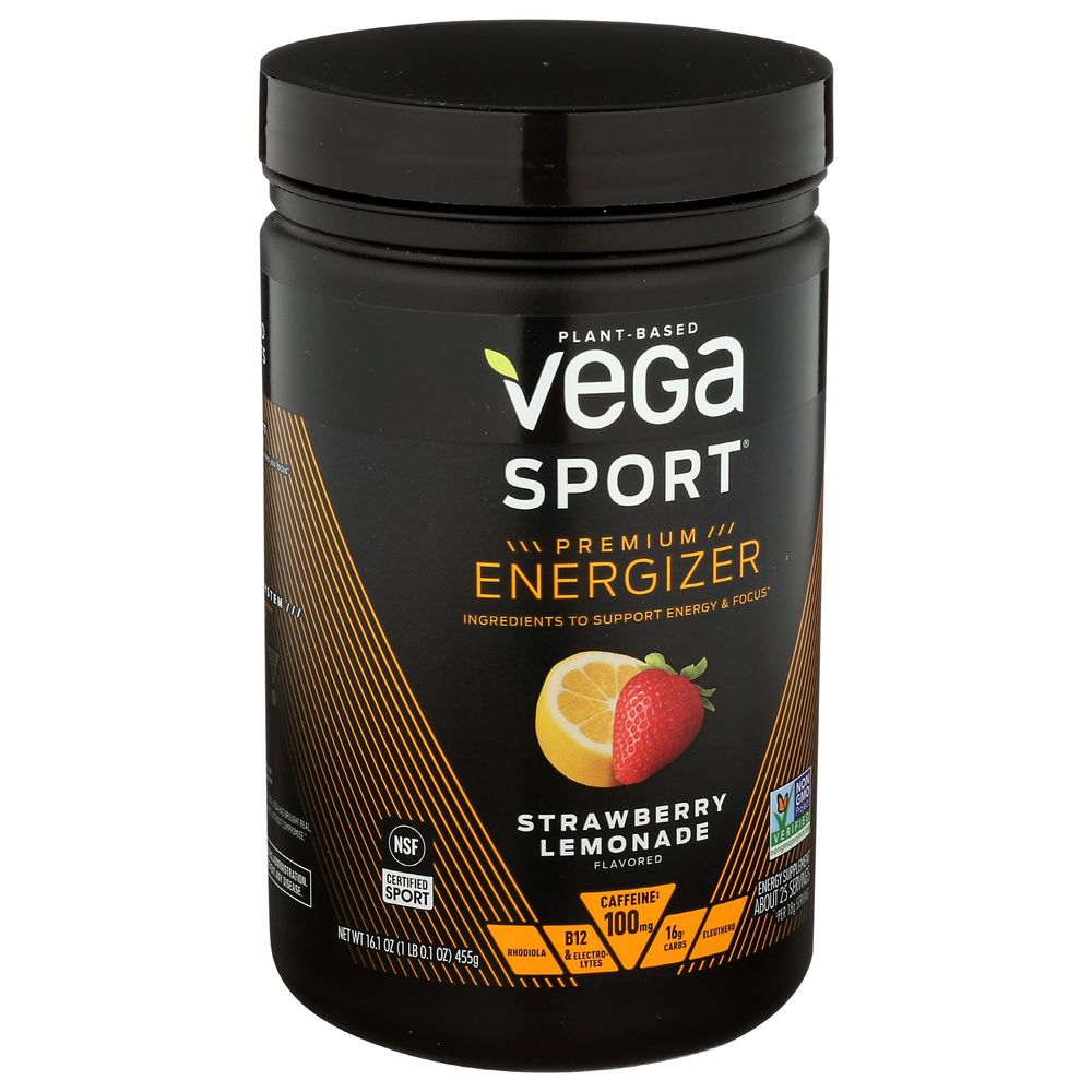 Vega Strawberry Lemonade Sport Energizer, 16.1 Ounce