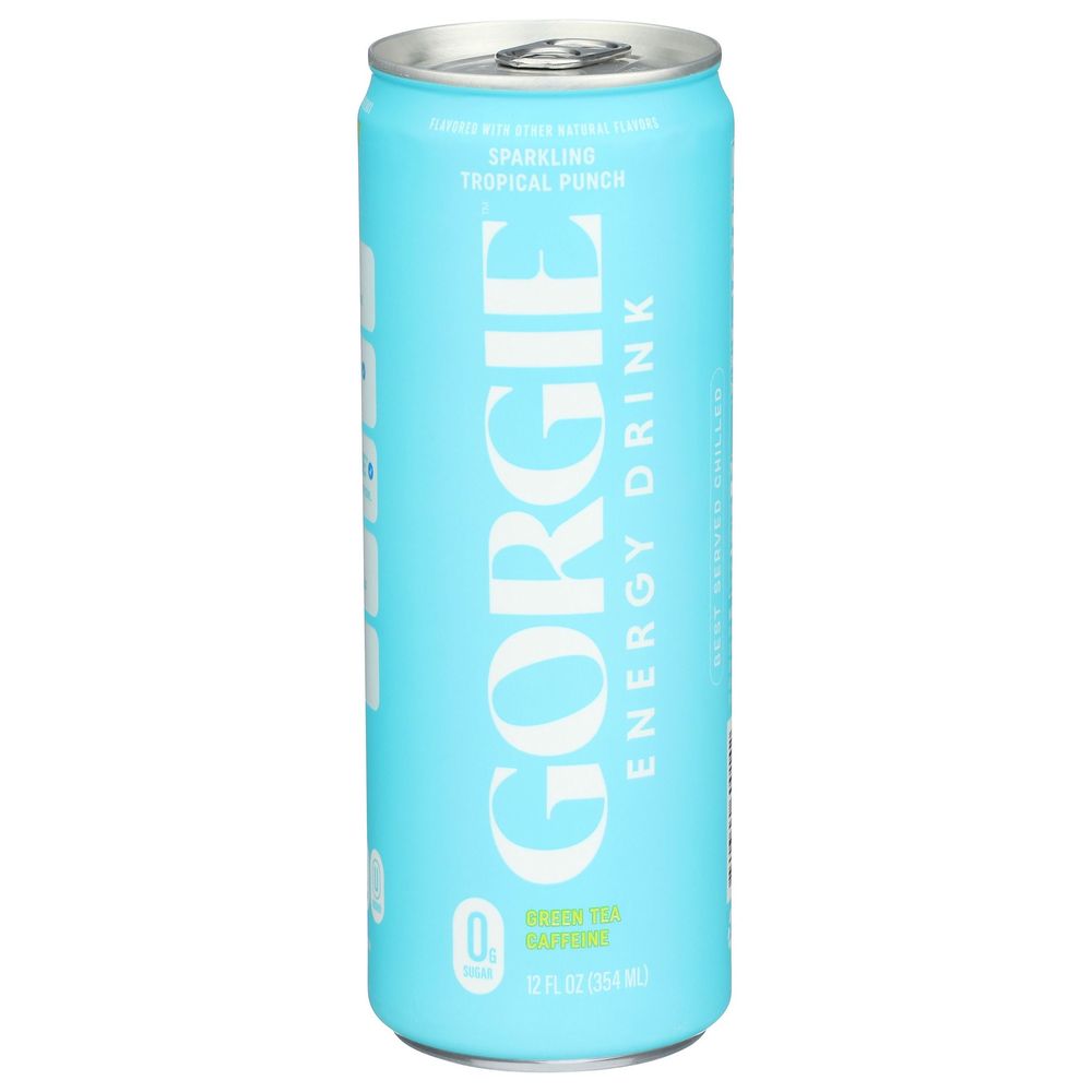 Gorgie Paradise Punch Sparkling Energy Drink, 12 Fluid Ounce -- 12 Per Case