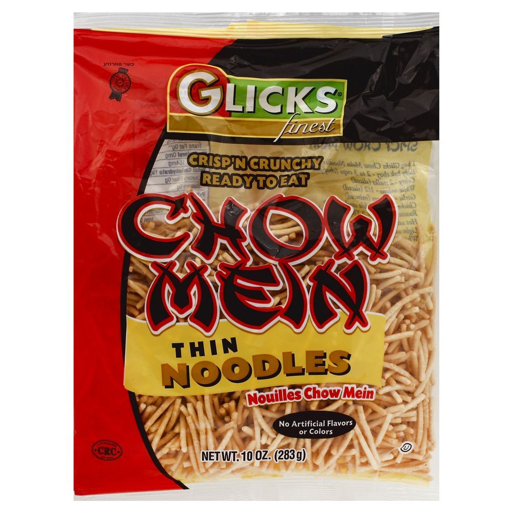 Glick's Thin Chow Mein Noodles, 10 Ounce -- 12 Per Case