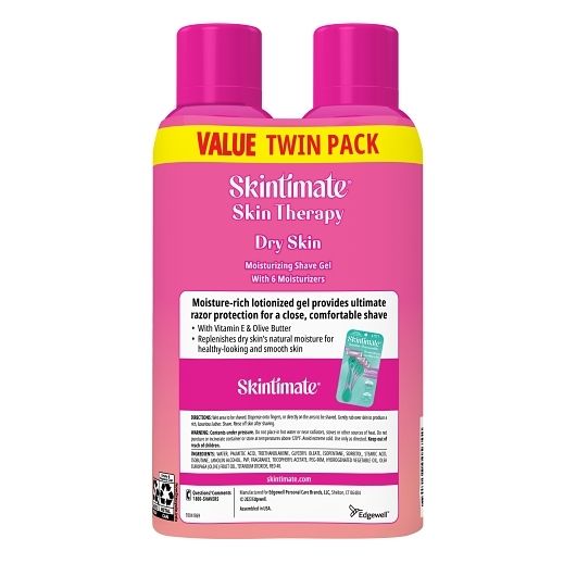 Skintimate Dry Skin Shave Gel, 14 Ounce -- 6 Per Case
