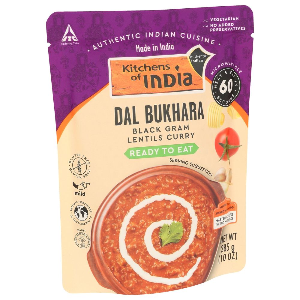 Kitchens Of India Ready To Eat Dal Bukhara, 10 Ounce -- 6 Per Case