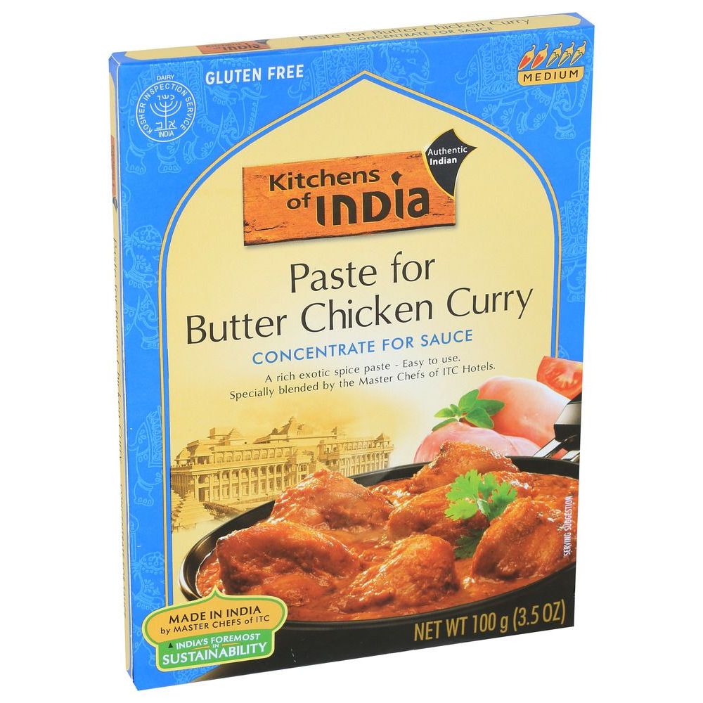 Kitchens Of India Butter Chicken Curry Paste, 3.5 Ounce -- 6 Per Case