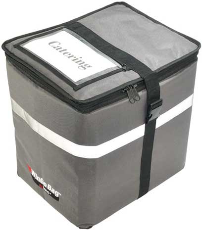 Winco Wingo Bag Polyester Gray Premium Backpack, 16 X 13 X 16 Inch -- 4 Per Case