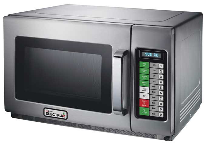 Winco Spectrum Stainless Steel 2100w Touch Control Microwave Set, 22-5/8 X 20-3/4 X 14-1/2 Inch