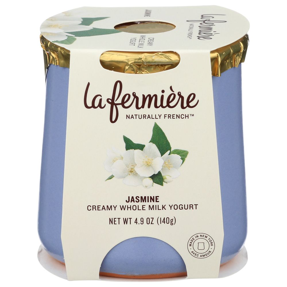 La Fermiere Jasmine Creamy Whole Milk Yogurt, 4.9 Ounce -- 6 per case