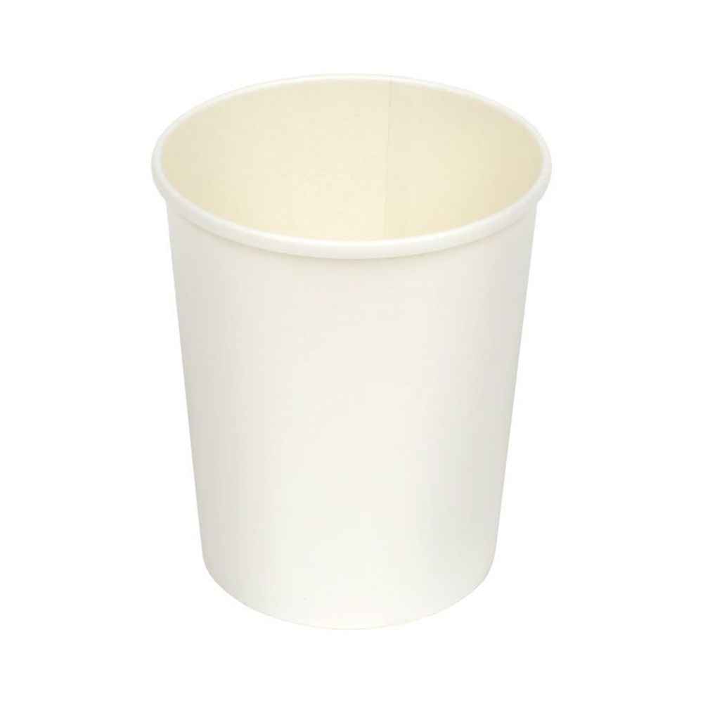 Inno-pak White Sbs Plain Soup Cup, 32 Ounce Capacity -- 500 Per Case