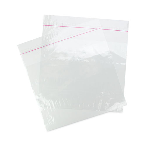 Fantapak Clear 1.25 Mil Sandwich Bag With Resealable Tape Closure, 10 X 8 Inch -- 1000 Per Case