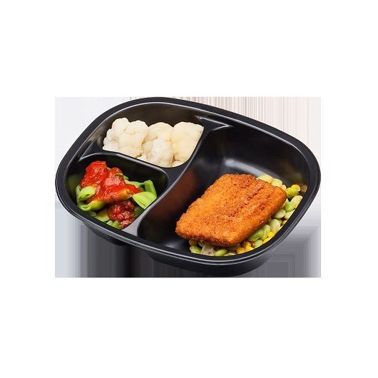 Golden Gourmet Breaded Baked Fish Over Baby Limas Beans And Corn, 11.2 Ounce -- 20 Per Case