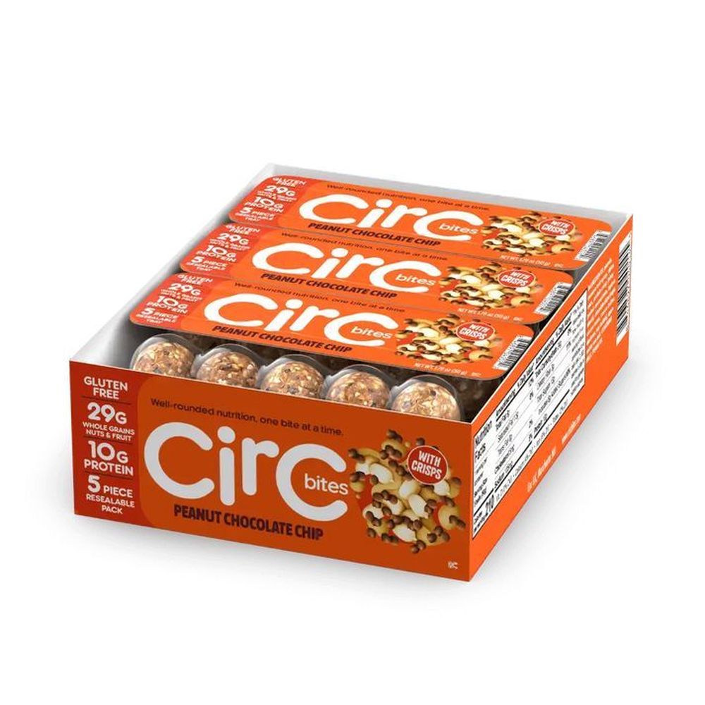 Circ Peanut Chocolate Chip Bites, 1.76 Ounce -- 12 Per Case