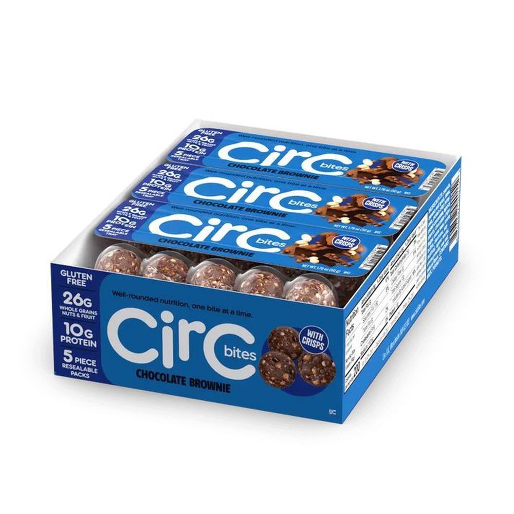 Circ Chocolate Brownie Bites, 1.76 Ounce -- 12 Per Case