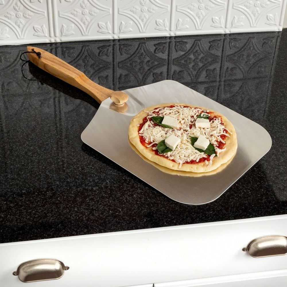 Old Stone Pizza Kitchen Pizza Peel With Folding Handle, 12 X 14 Inch