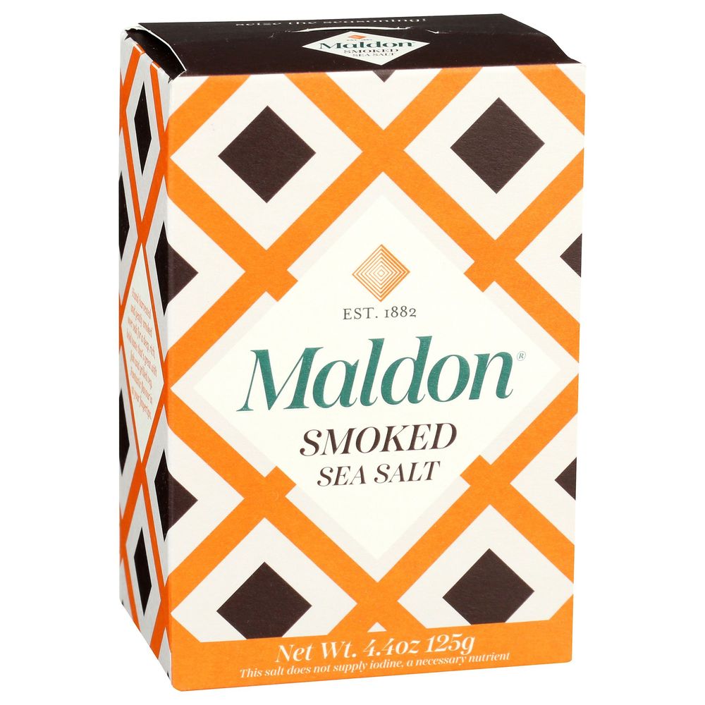 Maldon Smoked Sea Salt, 4.4 Ounce -- 6 Per Case