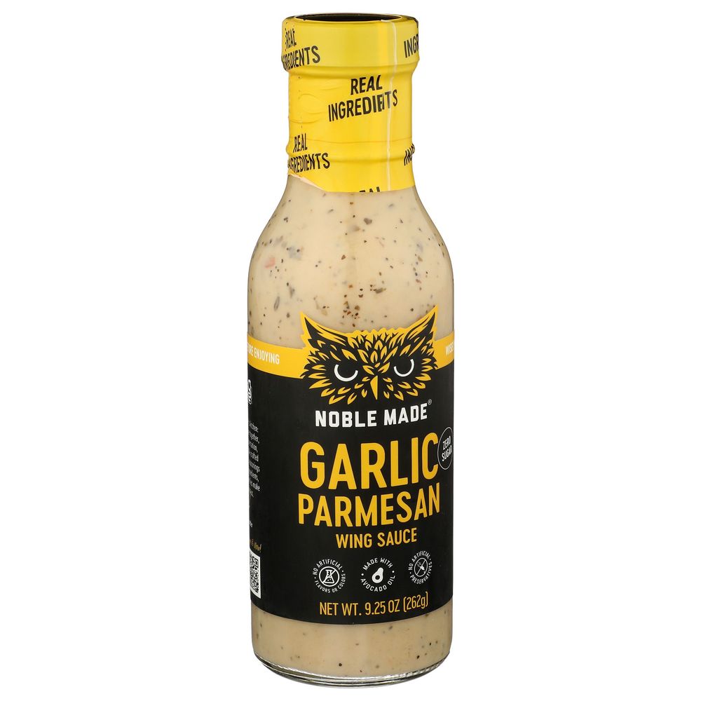 Noble Made Garlic Parmesan Sauce, 9.25 Ounce -- 6 per case