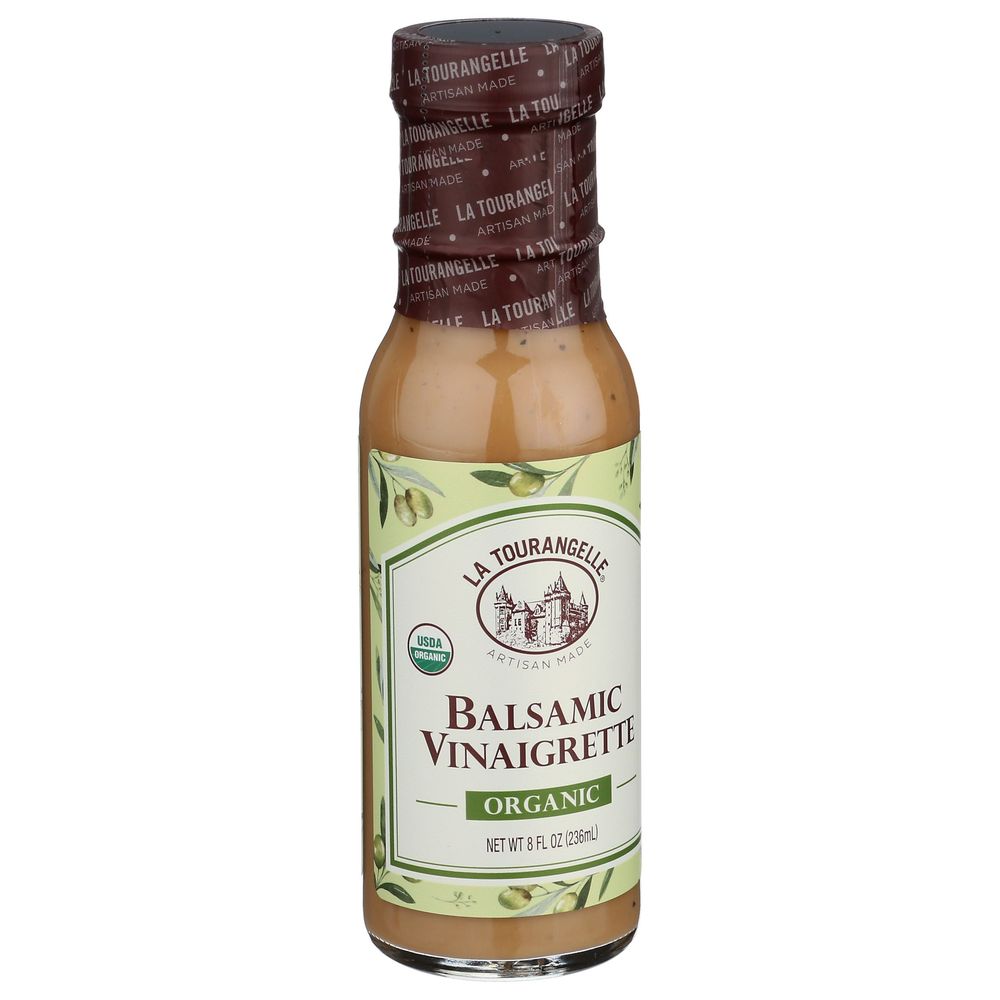 La Tourangelle Organic Balsamic Vinaigrette Dressing, 8 Fluid Ounce -- 6 Per Case