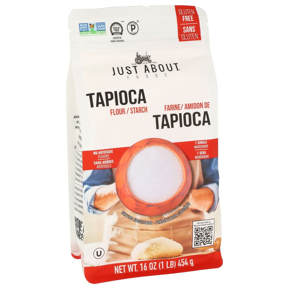 Just About Foods Tapioca Flour, 1 Pound -- 5 per case