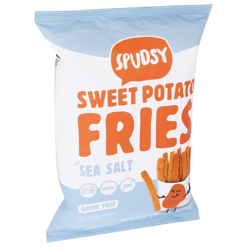 Spudsy Sea Salt Sweet Potato Fries, 4 Ounce -- 12 Per Case