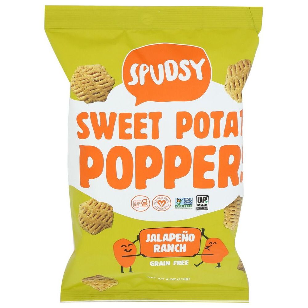 Spudsy Jalapeno Ranch Sweet Potato Poppers, 4 Ounce -- 9 Per Case