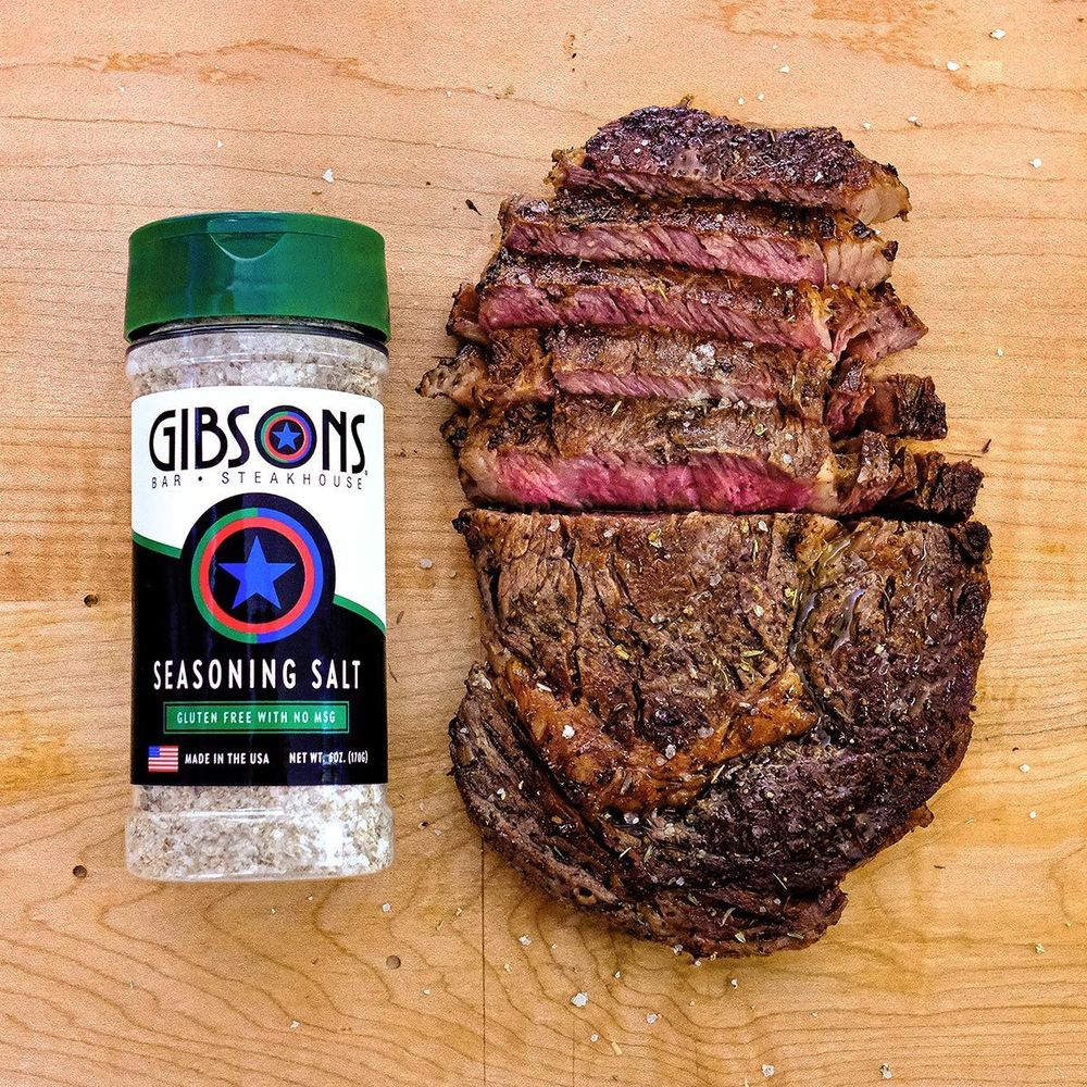 Gibsons Steakhouse Seasoning Salt, 6 Ounce -- 12 Per Case