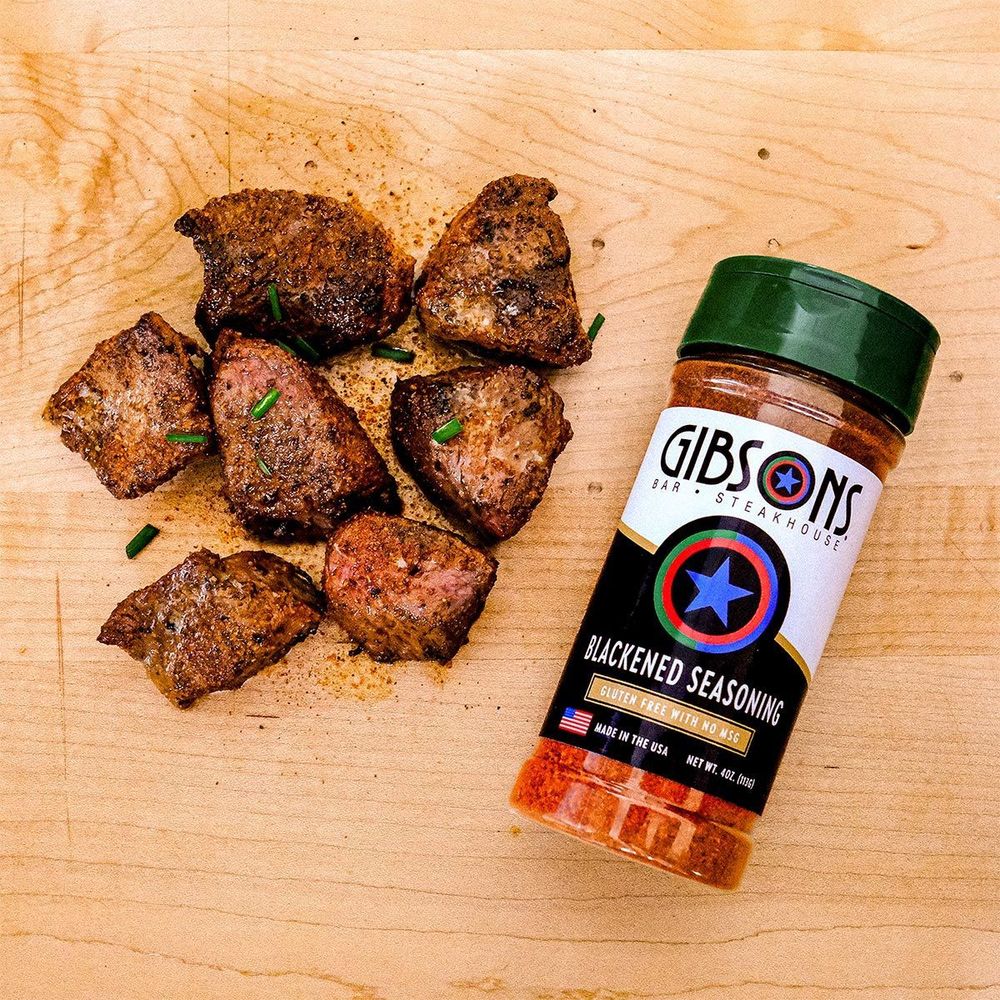 Gibsons Steakhouse Blackened Seasoning, 4 Ounce -- 12 Per Case