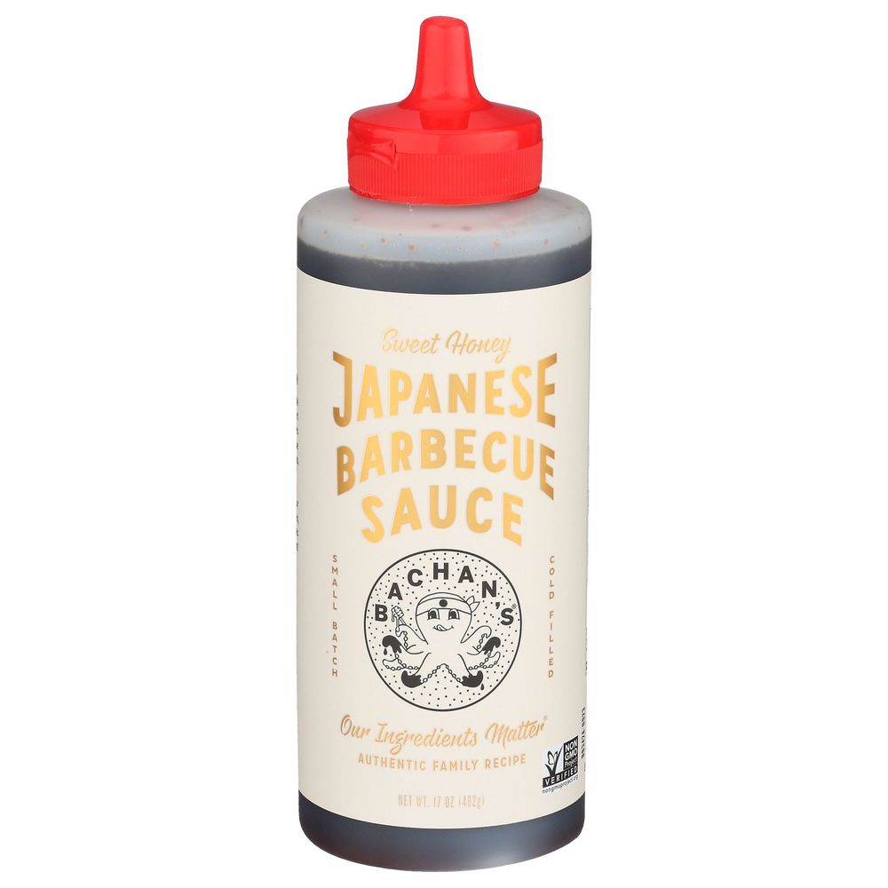 Bachan's Sweet Honey Japanese Barbecue Sauce, 17 Fluid Ounce -- 6 Per Case