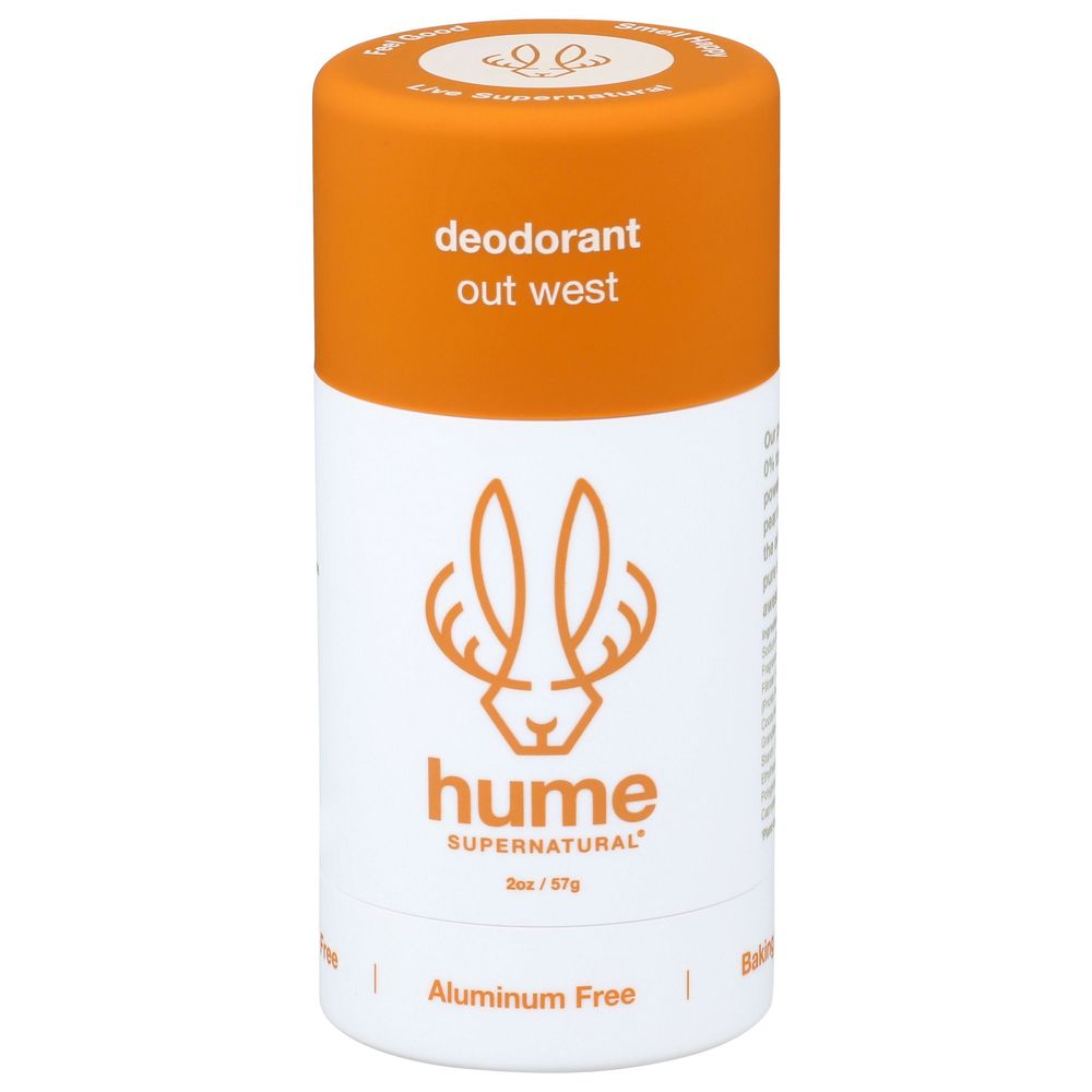 Hume Supernatural Out West Deodorant, 2 Ounce
