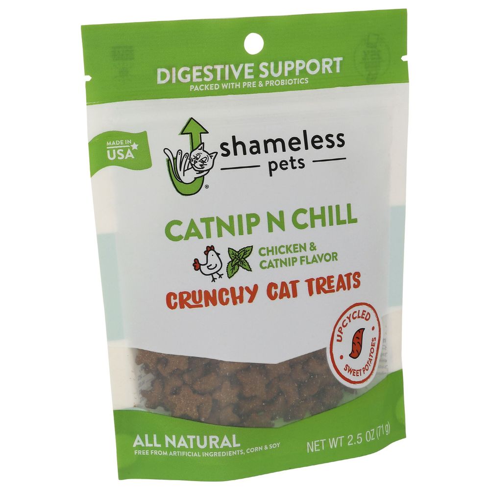 Shameless Pets Catnip N Chill Cat Treat, 2.5 Ounce -- 12 Per Case