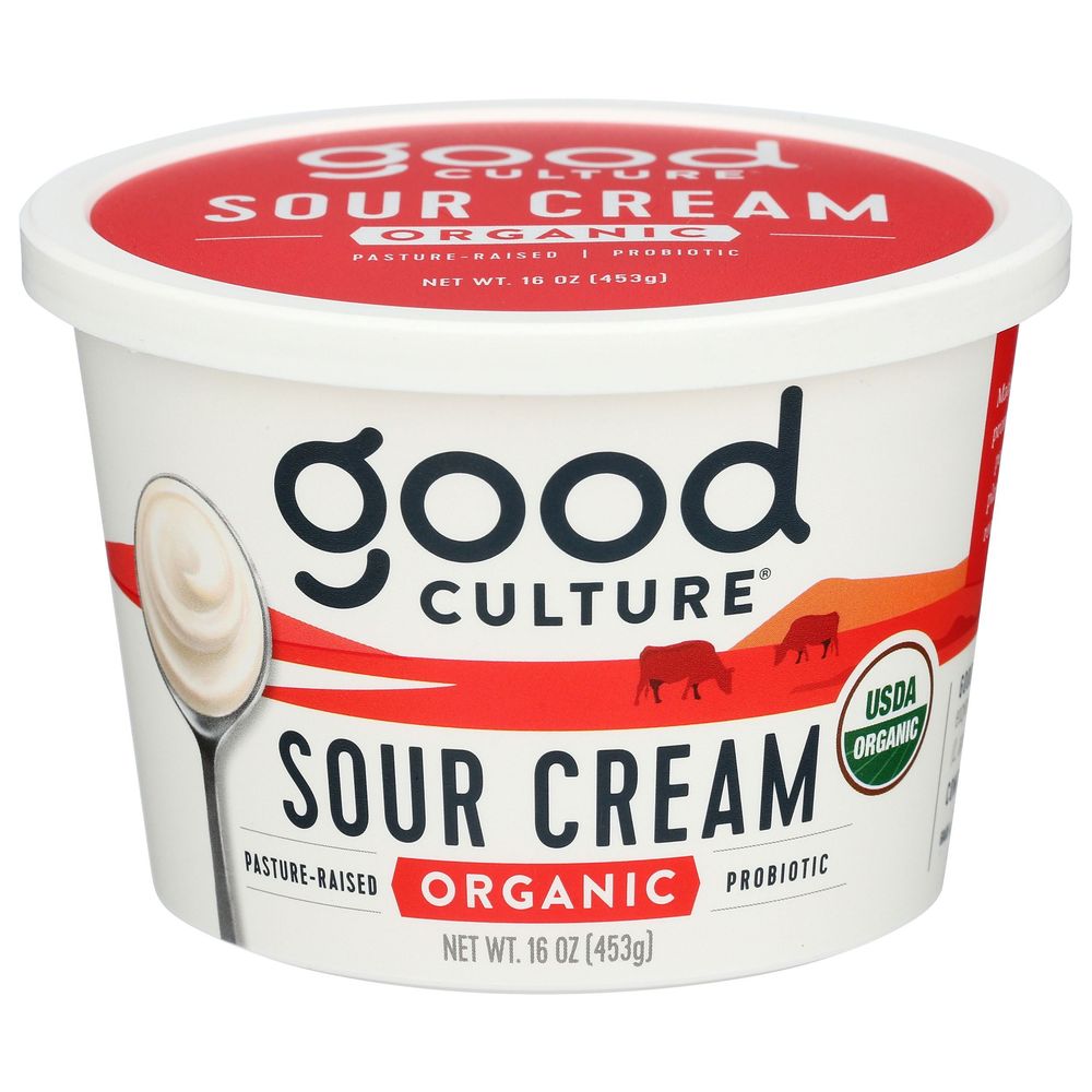 Good Culture Organic Sour Cream, 16 Ounce -- 6 Per Case