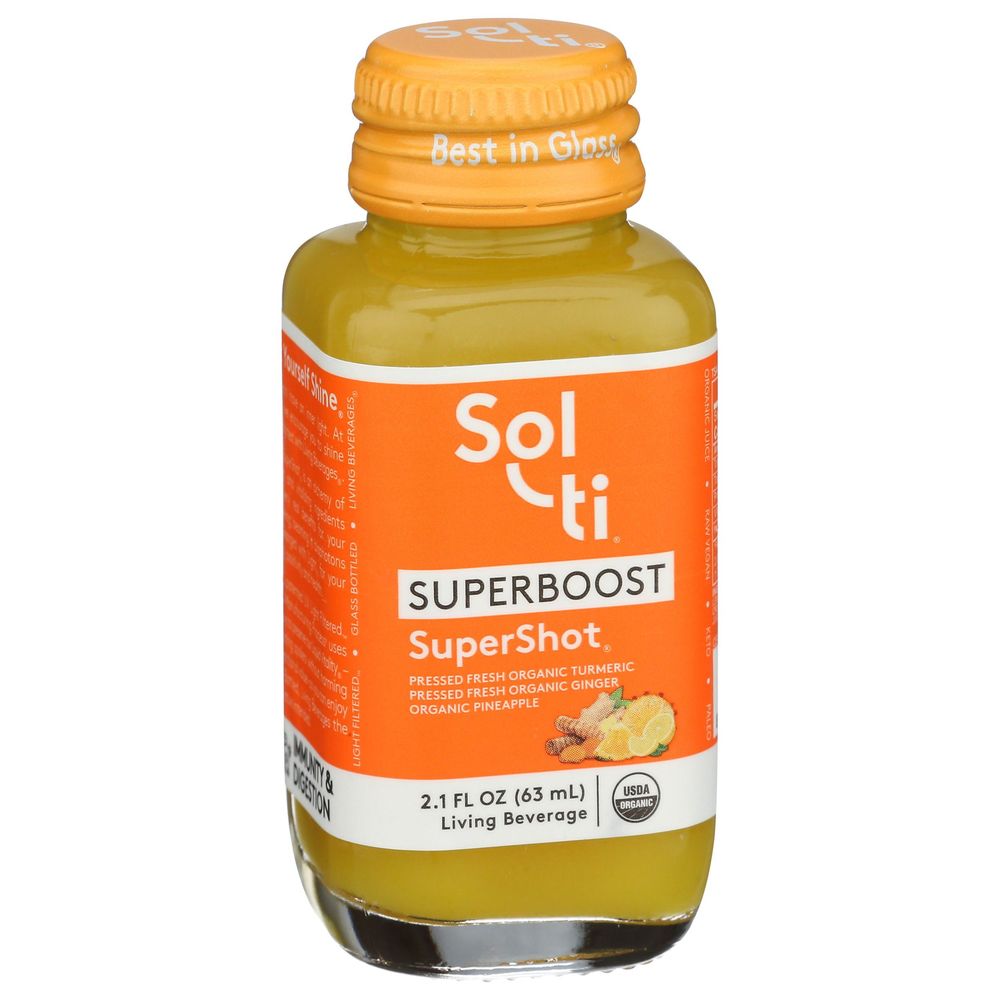 Sol-ti Supershot Superboost, 2.1 Fluid Ounce -- 12 Per Case
