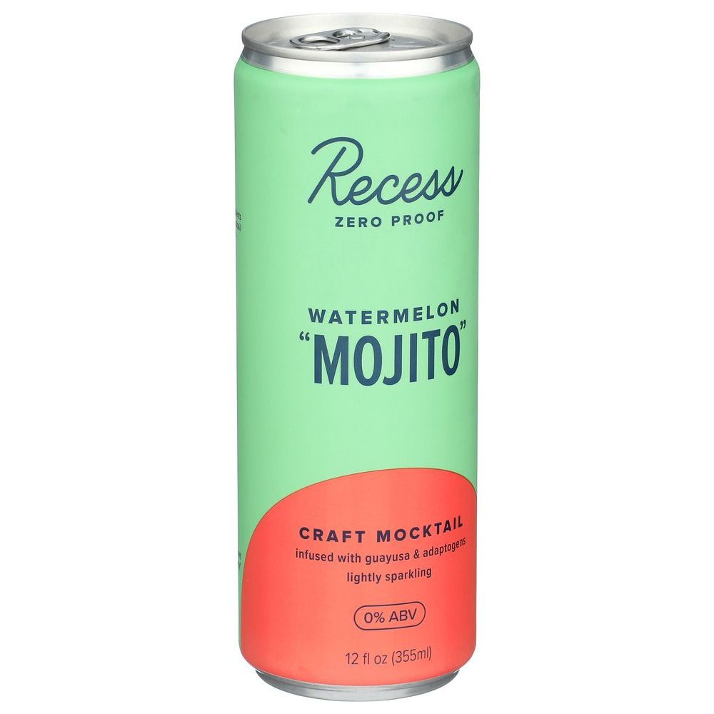 Recess Watermelon Mojito Mocktail, 12 Fluid Ounce -- 12 Per Case