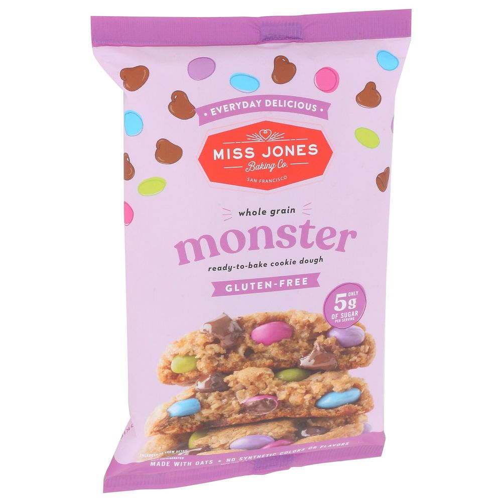Miss Jones Baking Co. Monster Cookie Dough, 11.84 Ounce -- 6 Per Case