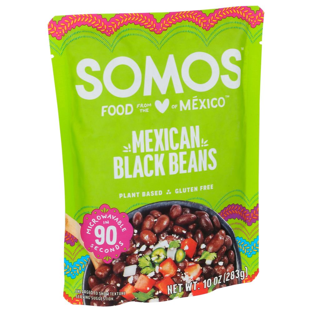 Somos Mexican Black Beans, 10 Ounce -- 6 Per Case