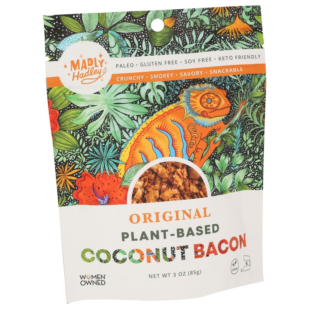 Madly Hadley Original Coconut Bacon, 3 Ounce -- 6 Per Case