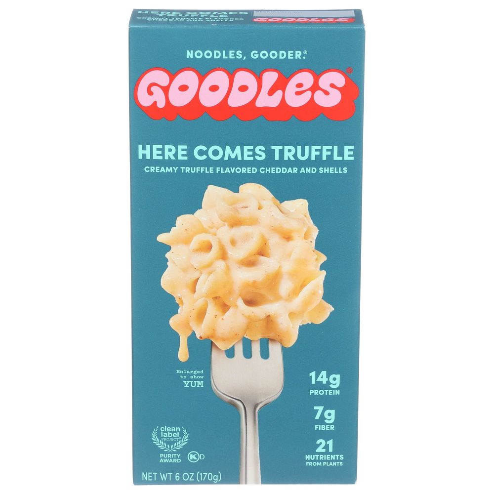 Goodles Here Comes Truffle Macarrones Con Queso, 6 Onzas -- 12 Por Caja