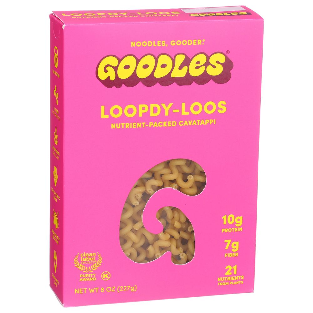 Goodles Loopdy-loos Pasta, 8 Ounce -- 6 Per Case