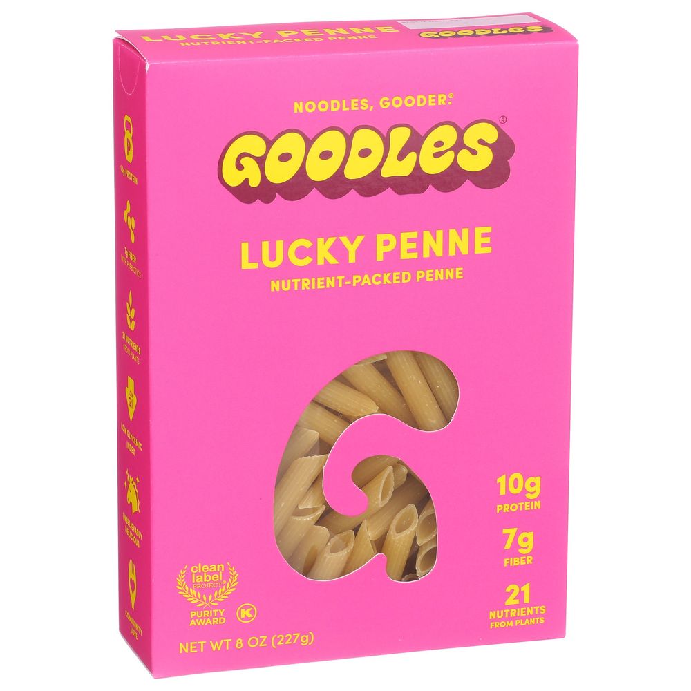 Goodles Lucky Penne Pasta, 8 Ounce -- 6 Per Case