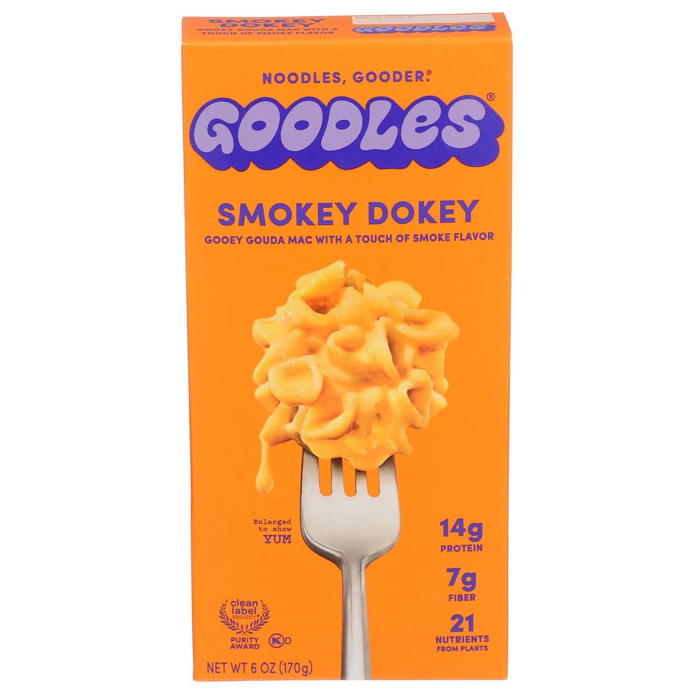 Goodles Smokey Dokey Mac and Cheese, 6 Ounce -- 12 per case