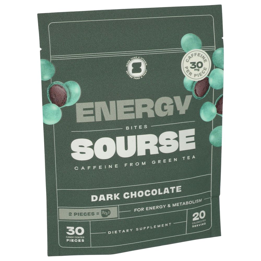 Sourse Vitamin Infused Chocolate Energy Bites, 2.2 Ounce -- 6 Per Case