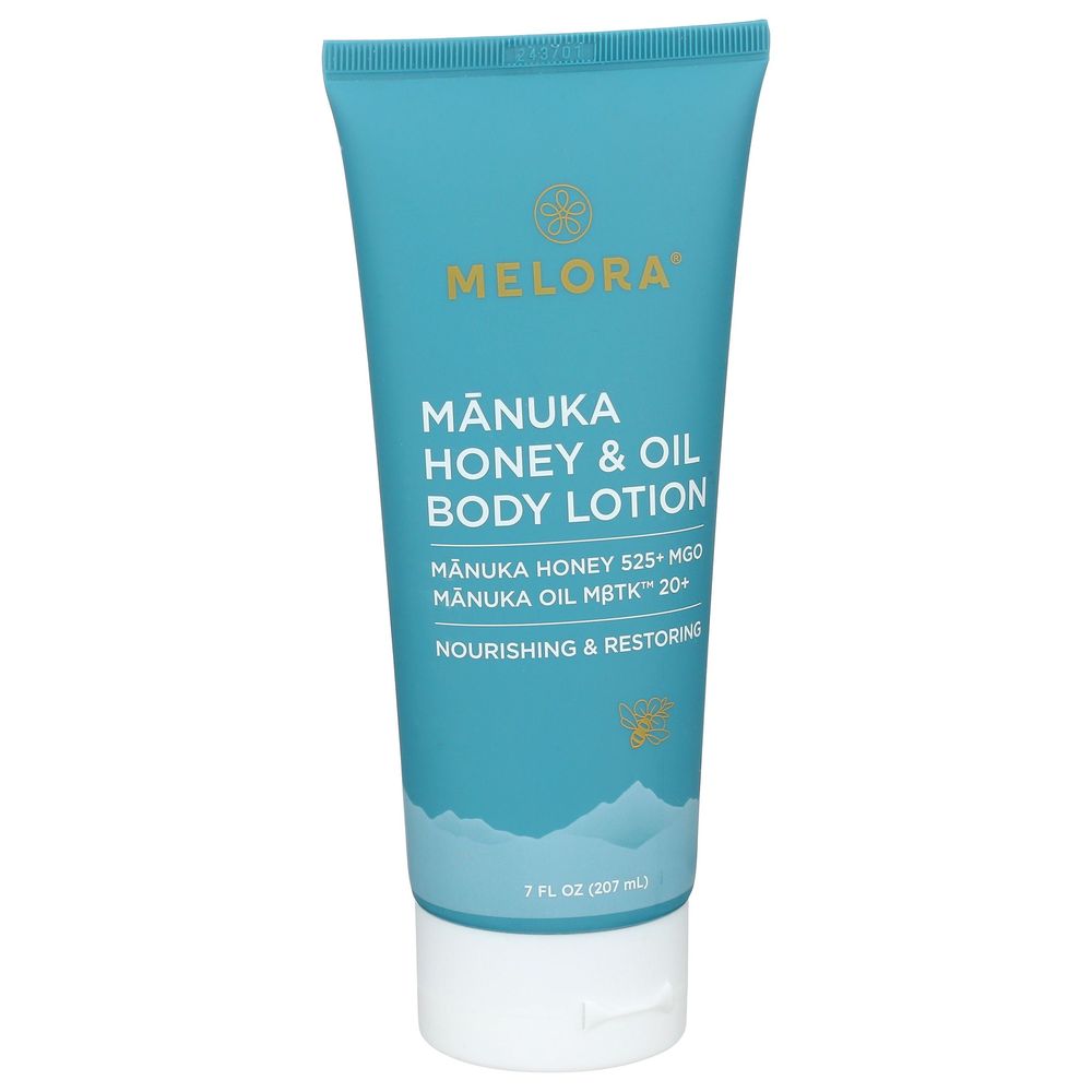 Melora Manuka Honey And Oil Body Lotion, 7 Fluid Ounce