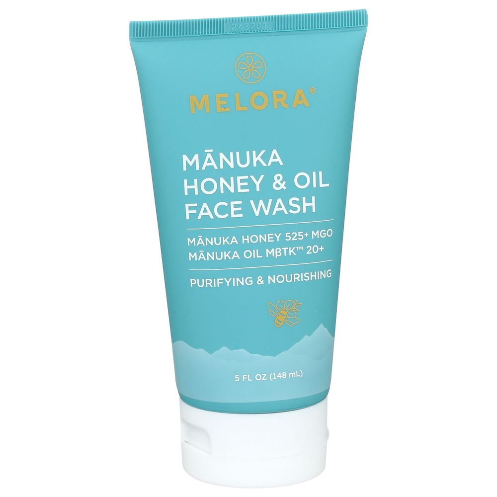 Melora Manuka Honey And Oil Face Wash, 5 Fluid Ounce