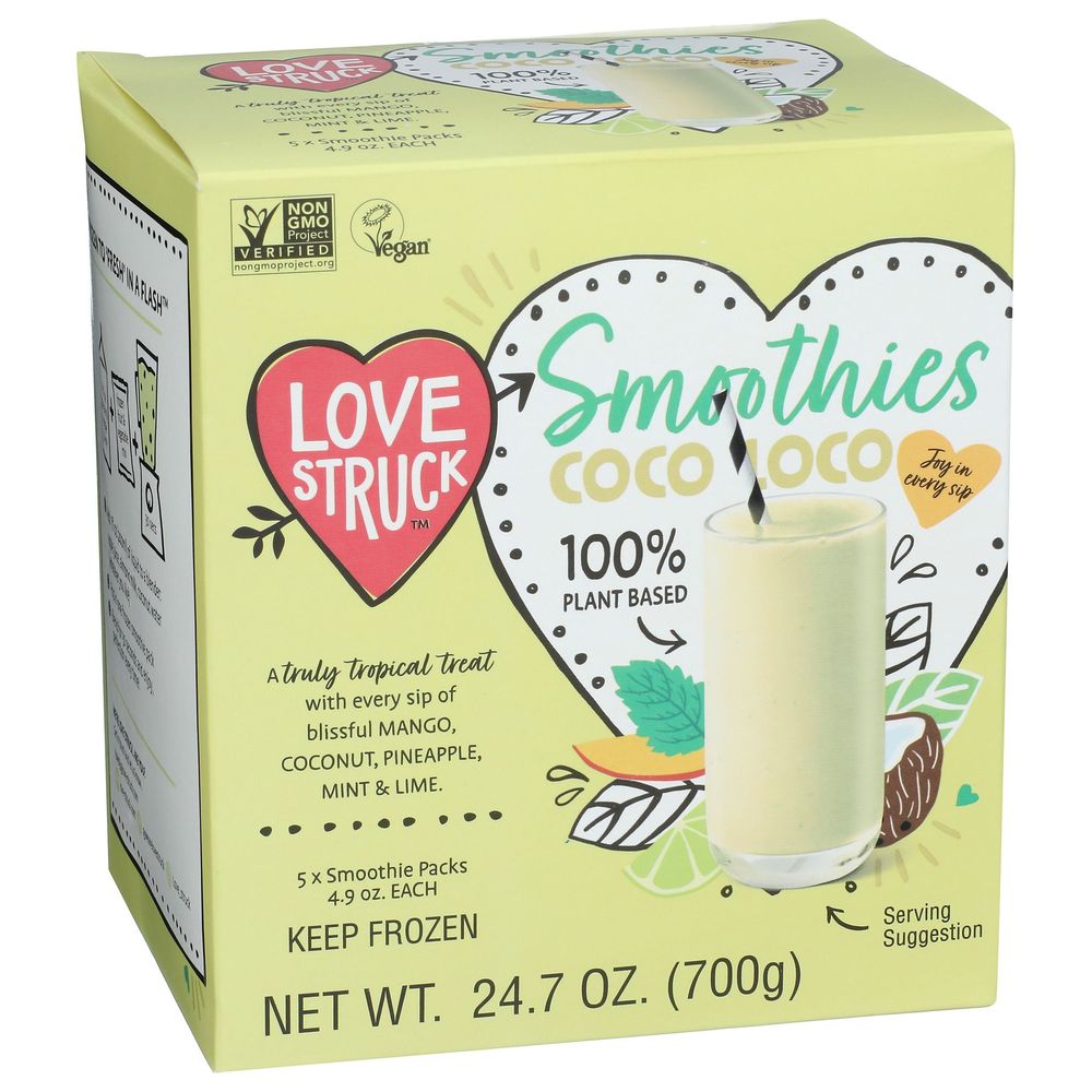 Love Struck Coco Loco Smoothie Mix, 24.7 Ounce -- 6 Per Case