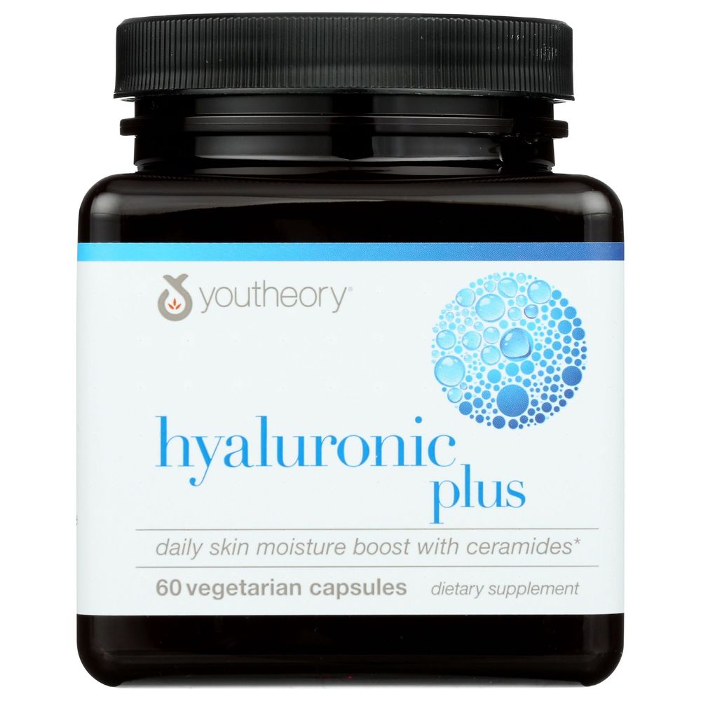 Youtheory Hyaluronic Plus Capsules, 60 Count