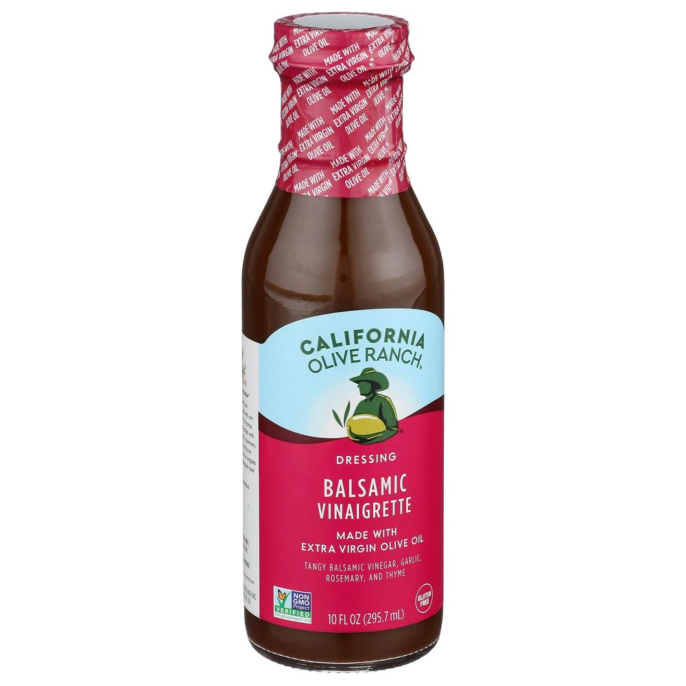 California Olive Ranch Balsamic Vinaigrette Dressing, 10 Fluid Ounce -- 6 Per Case