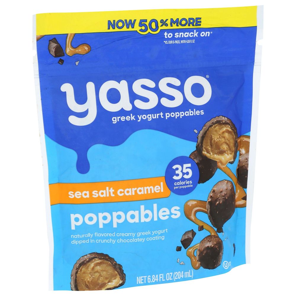Yasso Sea Salt Caramel Greek Yogurt Poppables, 6.84 Ounce -- 10 Per Case