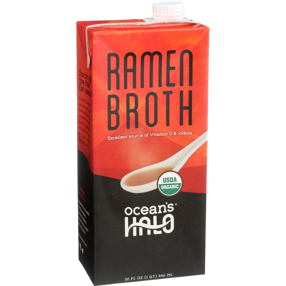 Oceans Halo Organic Ramen Broth, 32 Fluid Ounce -- 6 per case